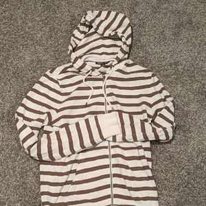 Michael Kors Brown & White Hoodie